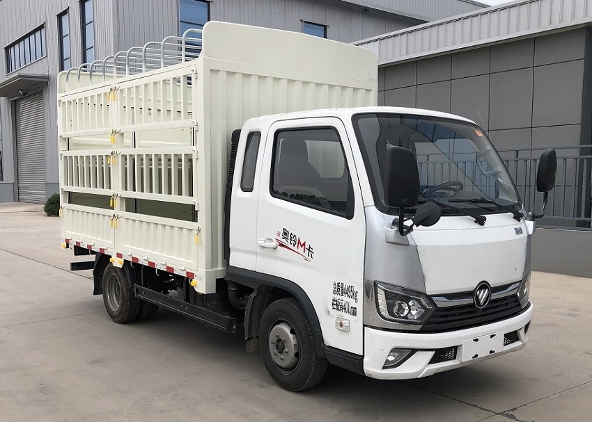 福田牌BJ5044CCY9JA5-AA3仓栅式运输车