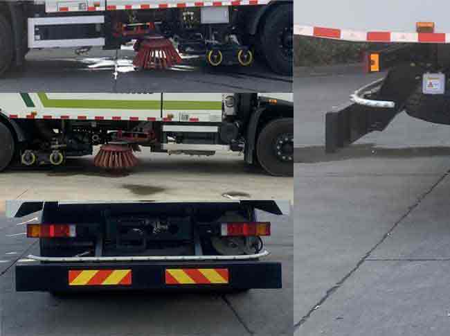 傳旗重科牌CQH5180TXS6DF洗掃車公告圖片