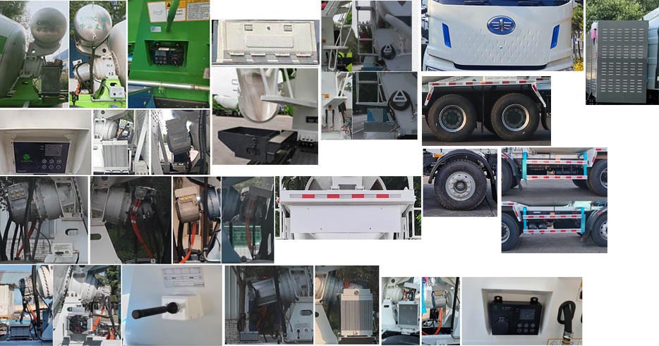 凌宇牌CLY5315GJB29BEV6純電動混凝土攪拌運輸車公告圖片