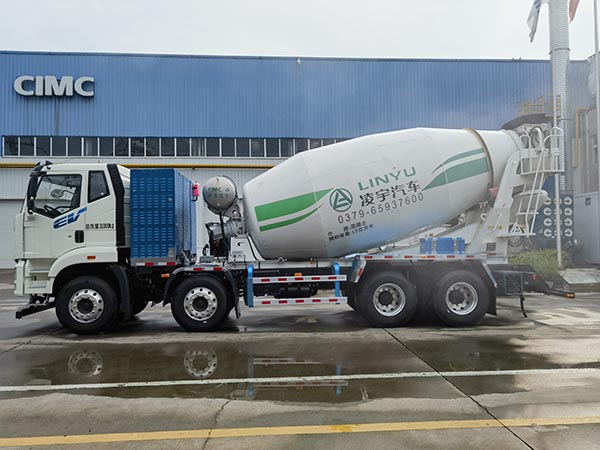 凌宇牌CLY5315GJB29BEV6純電動混凝土攪拌運輸車公告圖片