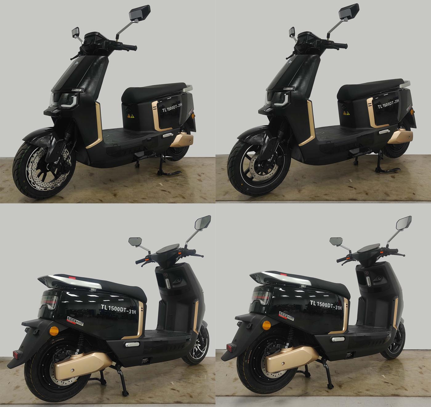 TL1500DT-31H 台铃牌纯电动前盘式后盘式电动两轮摩托车图片