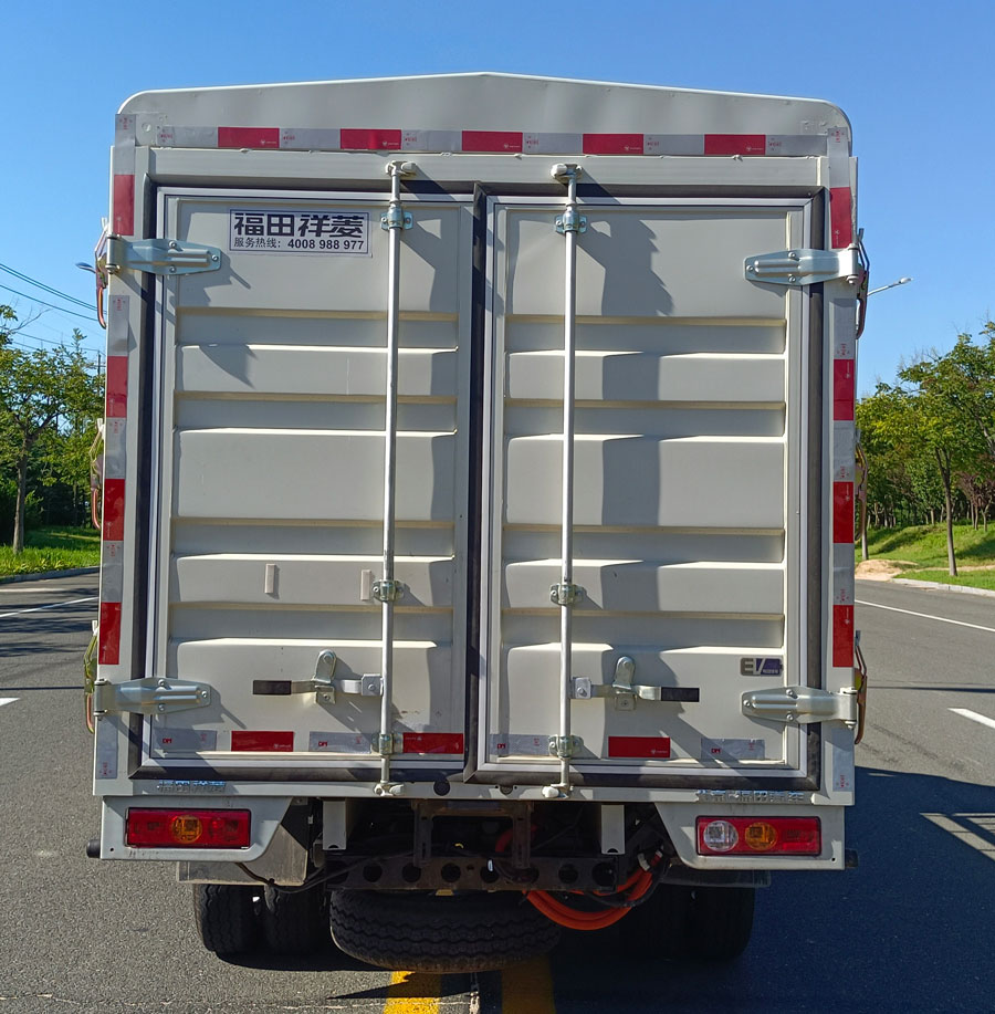 福田牌BJ5030CCYEV9純電動(dòng)倉柵式運(yùn)輸車公告圖片