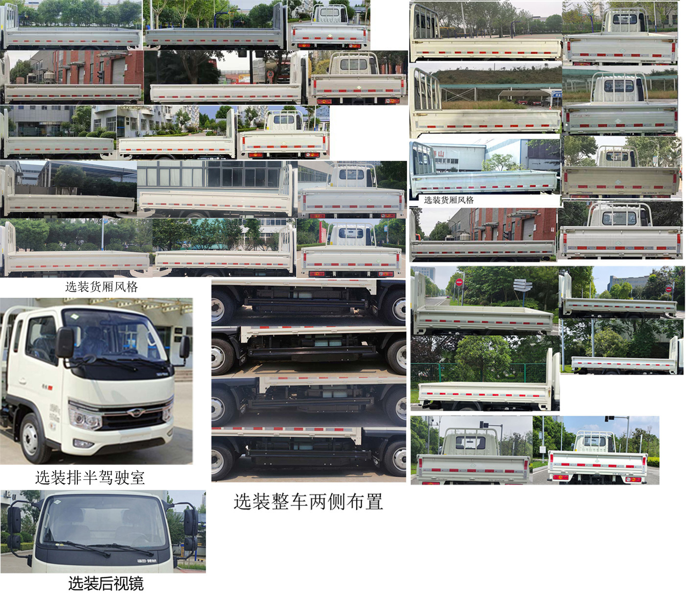 福田牌BJ1045V4JC7-30载货汽车公告图片