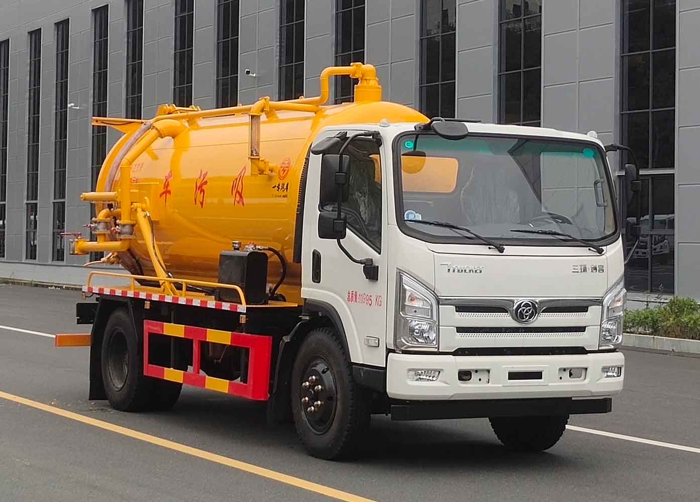 专致牌YZZ5120GXWST6吸污车