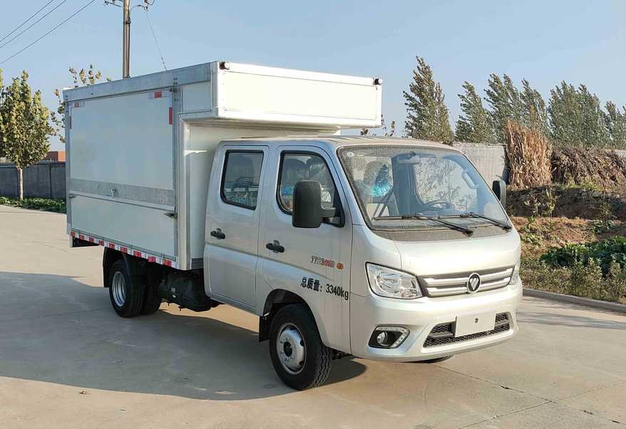 富运莱牌WFF5033XYKBJ6-M2翼开启厢式车