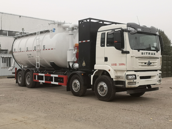 双达牌ZLQ5318GXYEV换电式纯电动吸引压送车