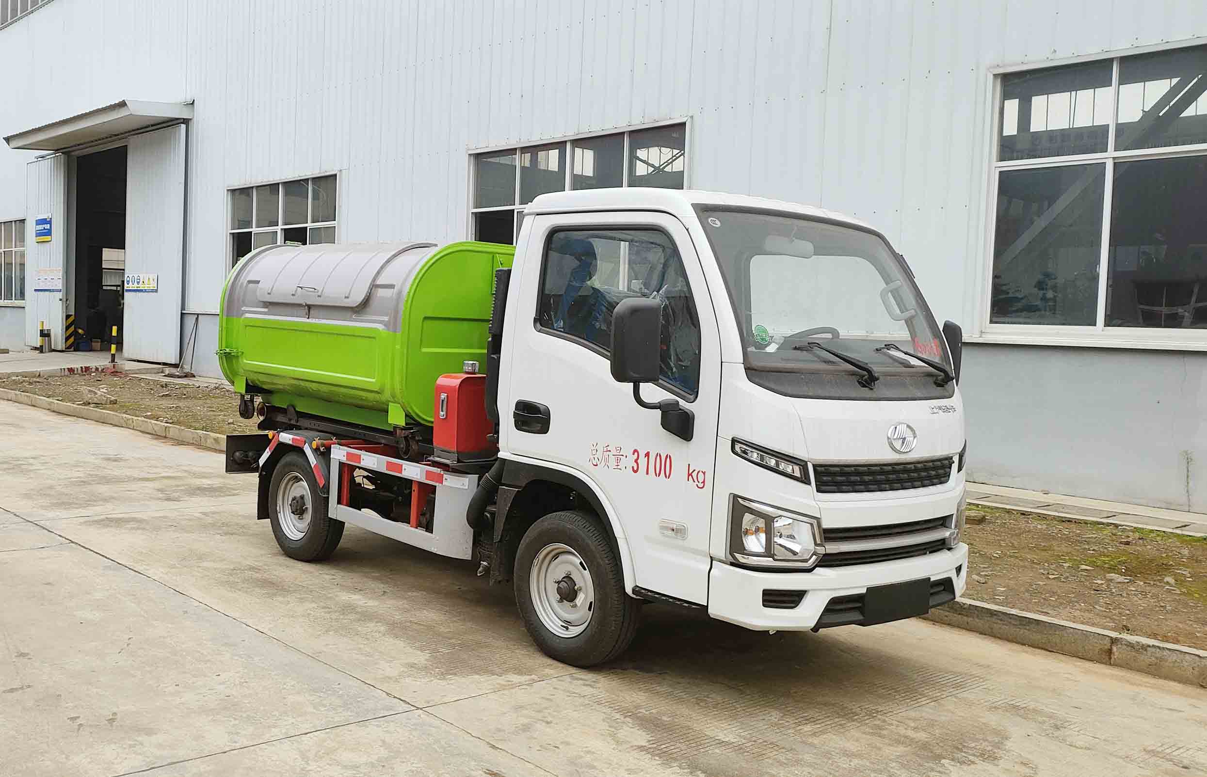 凱力風(fēng)牌KLF5033ZXXS6車廂可卸式垃圾車公告圖片