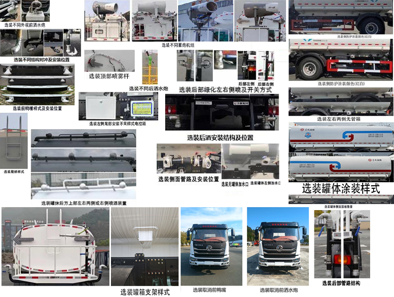 東風(fēng)牌EQ5253GPSSDV6綠化噴灑車(chē)公告圖片