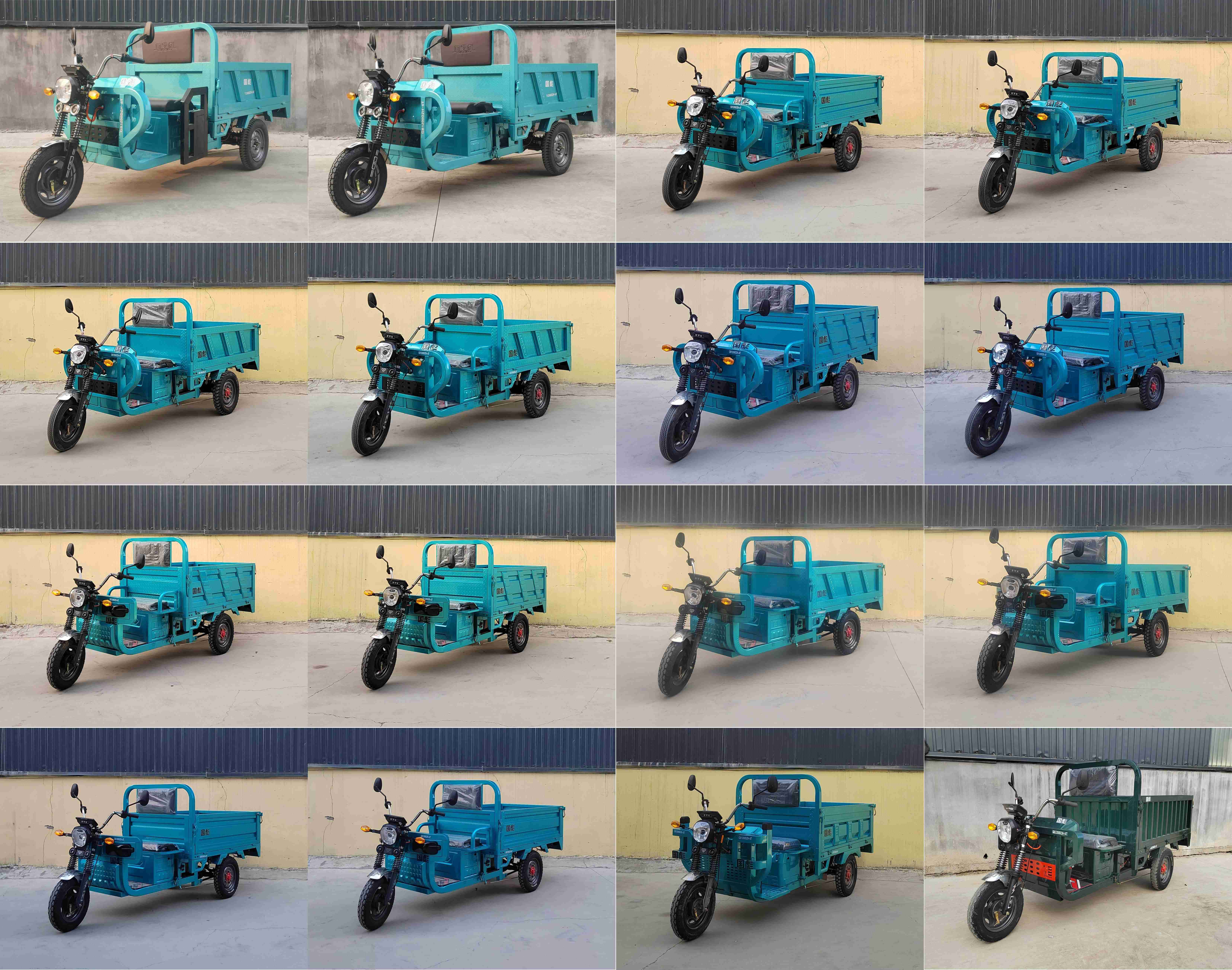 国彪牌GB1200DZH-6T电动正三轮摩托车公告图片