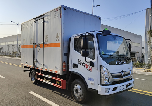 匯力威牌VVV5040XZWBJ6雜項危險物品廂式運(yùn)輸車公告圖片