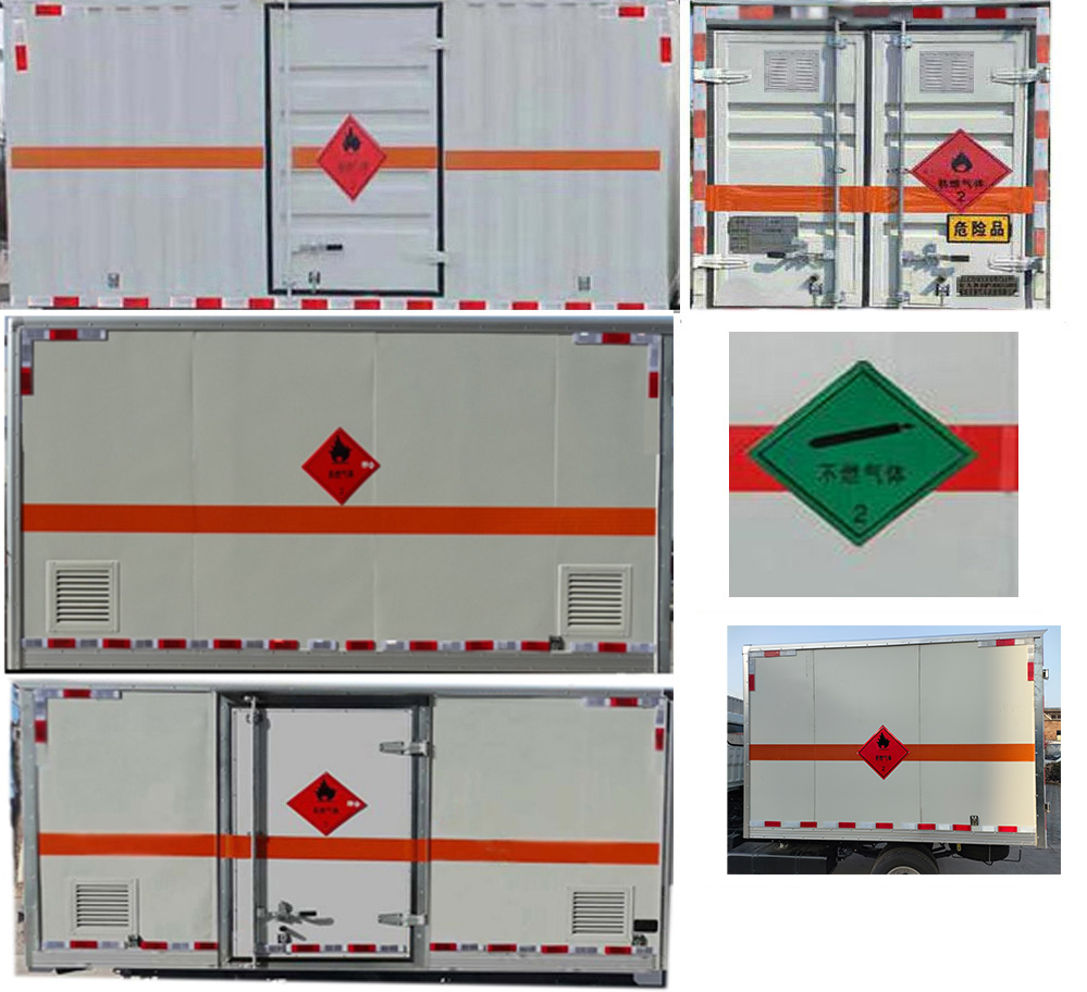 駝馬牌JLC5033XRQJH易燃?xì)怏w廂式運(yùn)輸車公告圖片