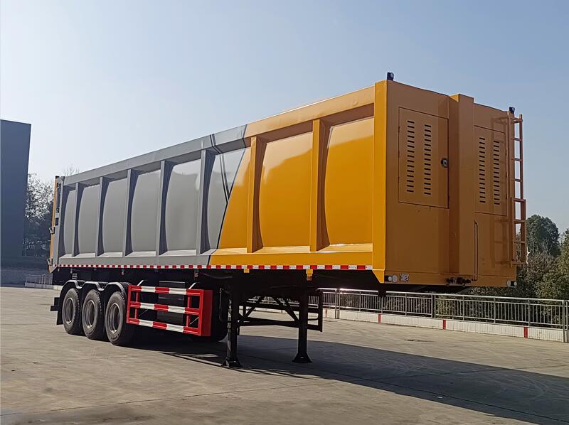 程力牌12.3米26.3吨3轴垃圾转运半挂车(CL9400ZLJAJH)