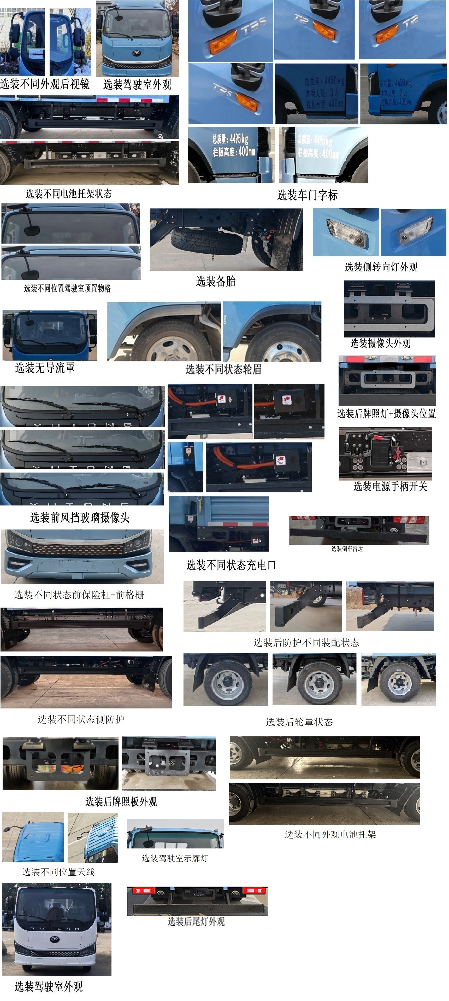 宇通牌ZKH1046P1BEV2纯电动载货汽车公告图片