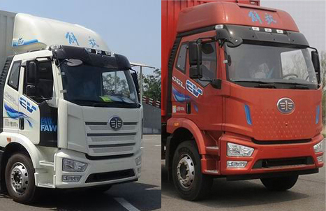 解放牌CA5181XYKP62L2BEV2純電動翼開啟廂式車公告圖片