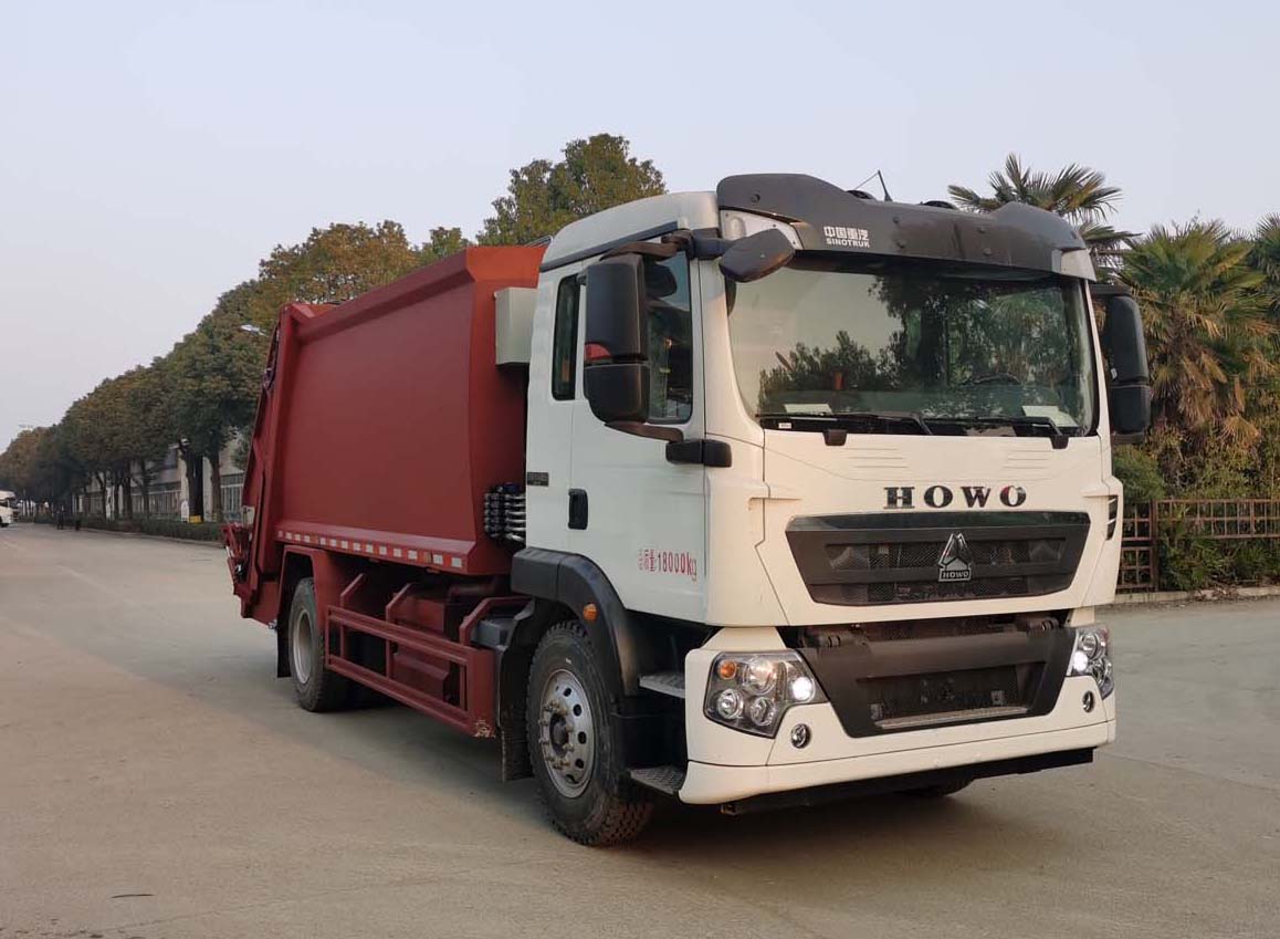华威驰乐牌SGZ5180ZYSZZ6T5压缩式垃圾车