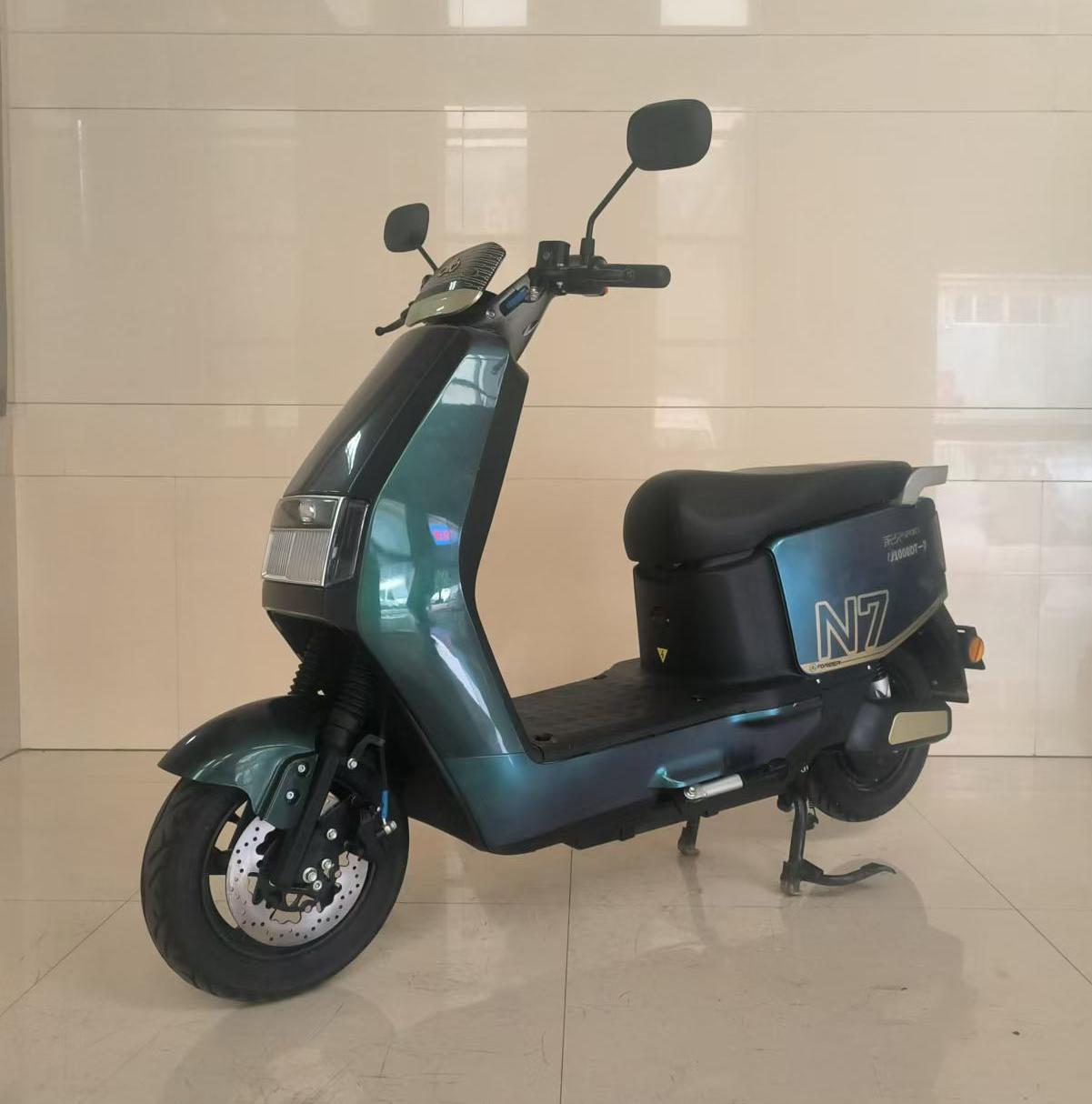 YJ1000DT-7 永久牌纯电动前盘式后盘式电动两轮摩托车图片