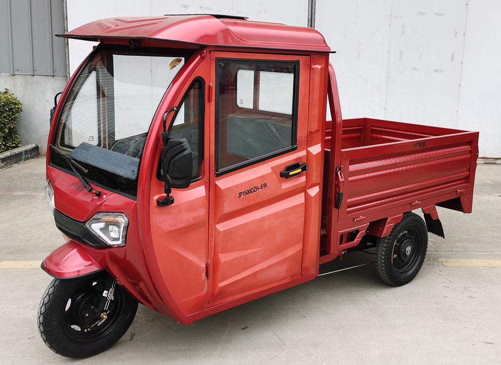 金彭牌JP1500DZH-6W电动正三轮摩托车公告图片