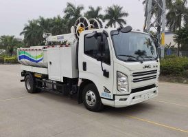 挖掏式管道疏通车