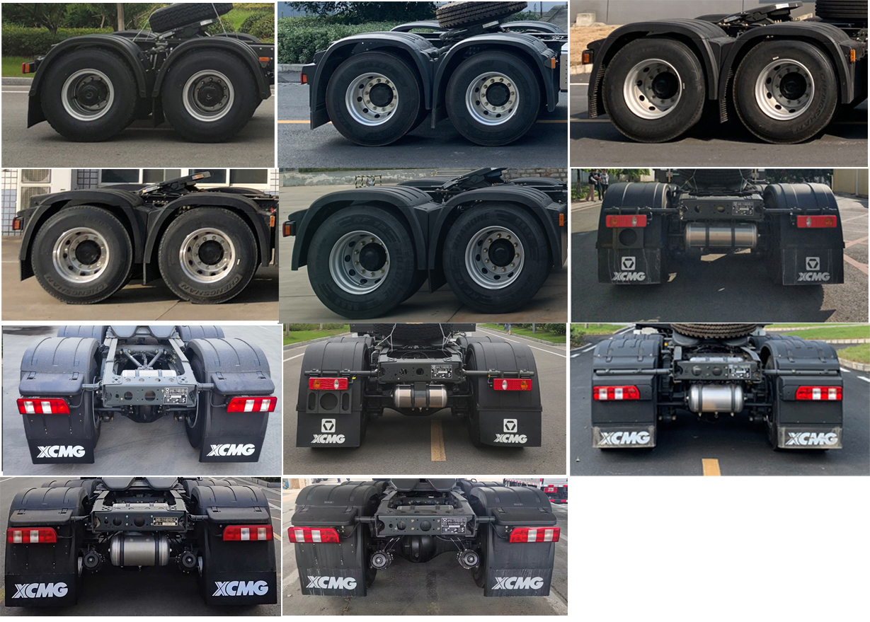 XGA4250BEVWCS 徐工牌313马力后双桥,后八轮纯电动纯电动半挂牵引车图片
