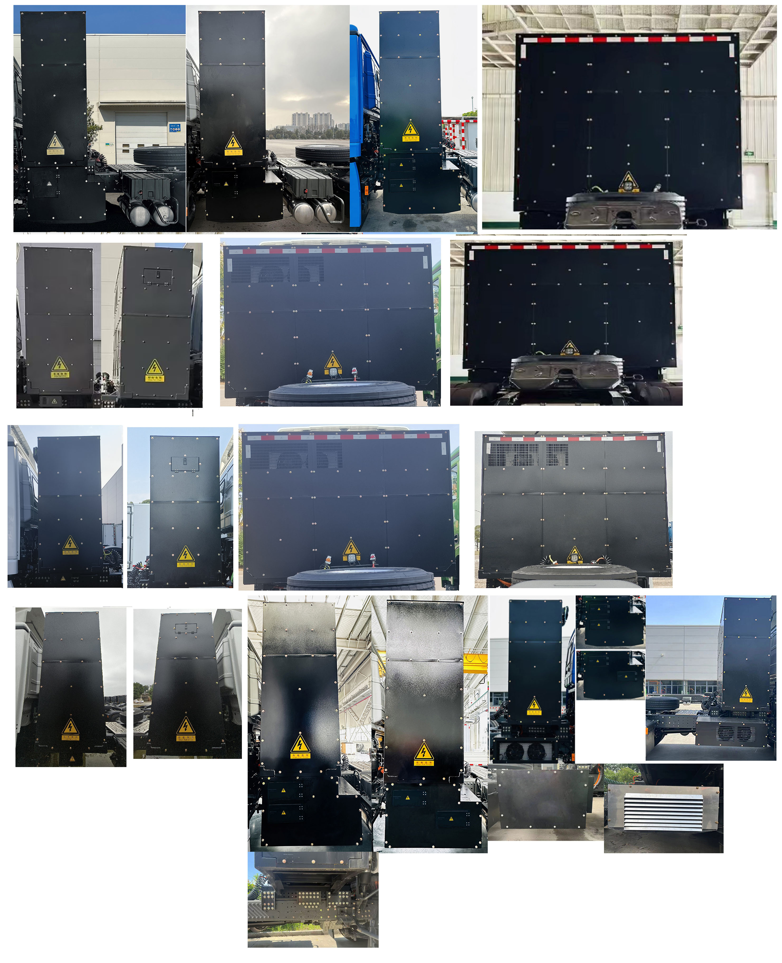 XGA4250BEVWCS 徐工牌313马力后双桥,后八轮纯电动纯电动半挂牵引车图片