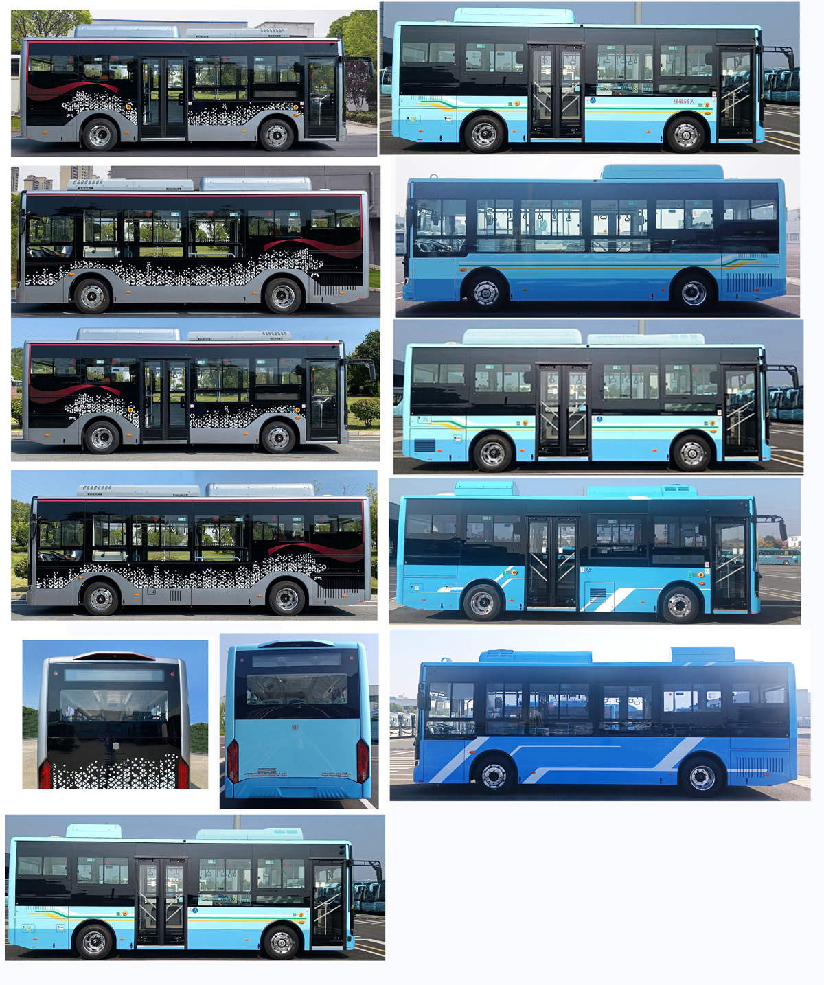 纯电动低入口城市客车图片