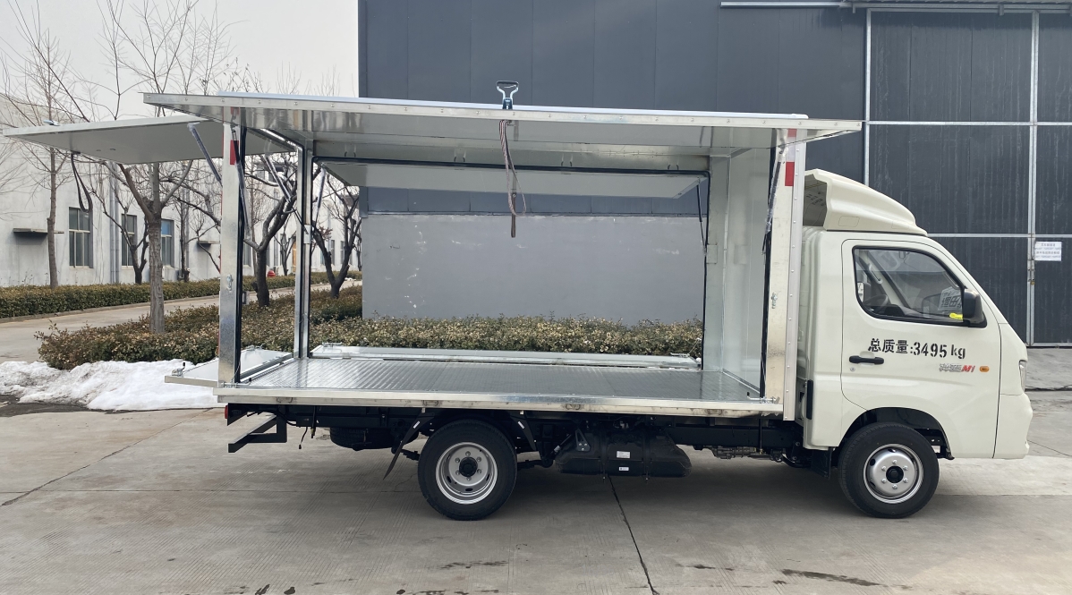舜泰牌BTQ5031XYKBJ51翼开启厢式车公告图片