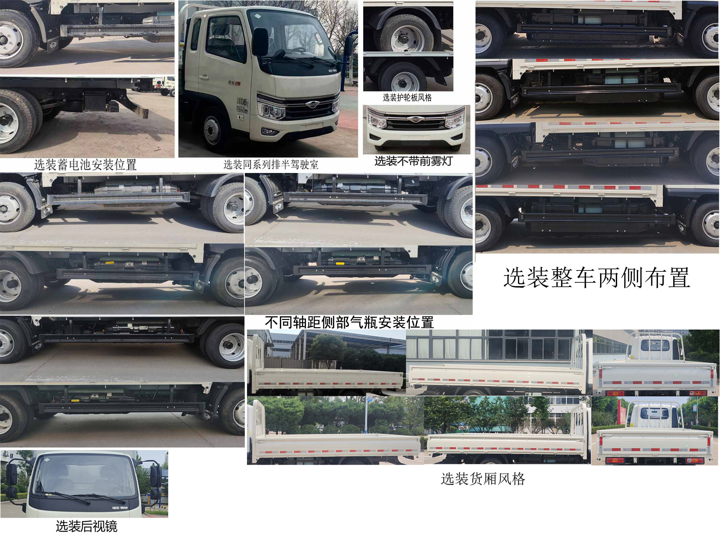 福田牌BJ1045VAJC6-20载货汽车公告图片