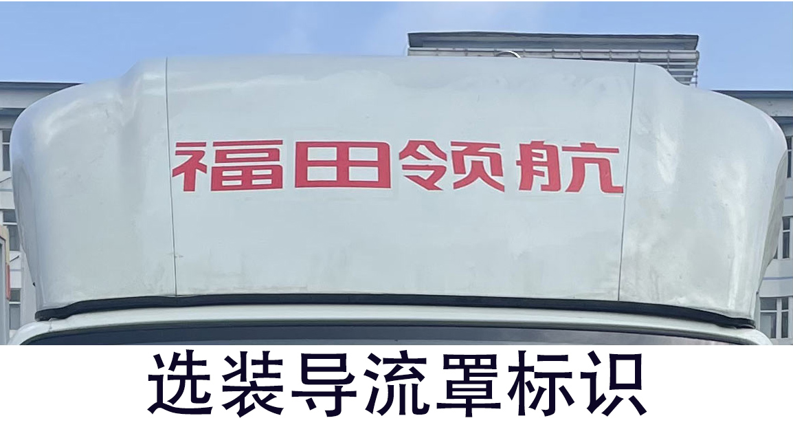 福田牌BJ5035XXY4AC6-30廂式運(yùn)輸車公告圖片