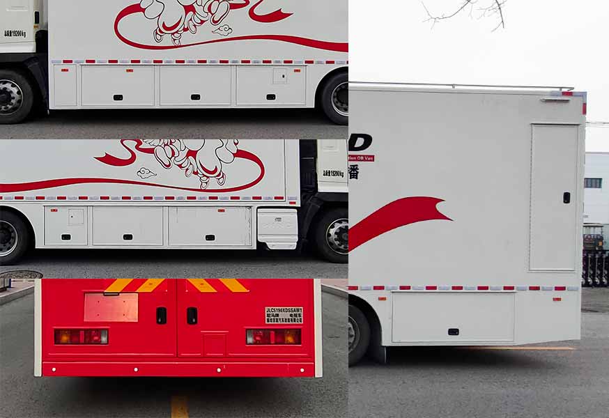 駝馬牌JLC5190XDSSAW1電視車公告圖片