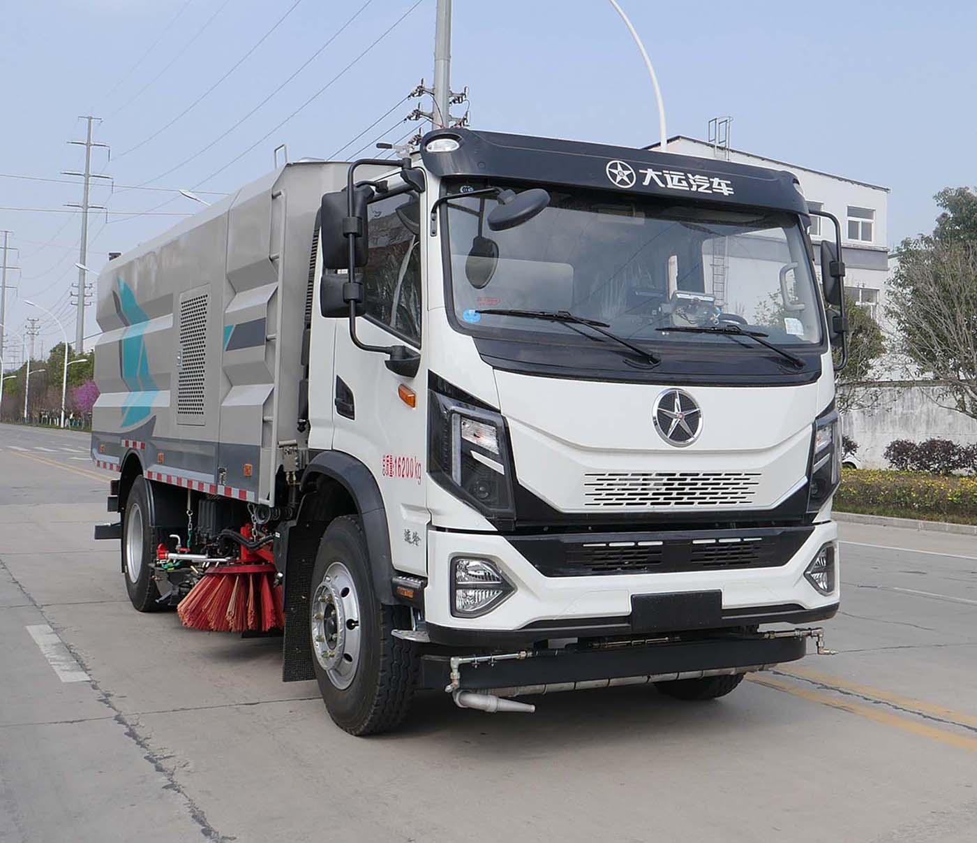 华通牌HCQ5162TXSDYQ6洗扫车