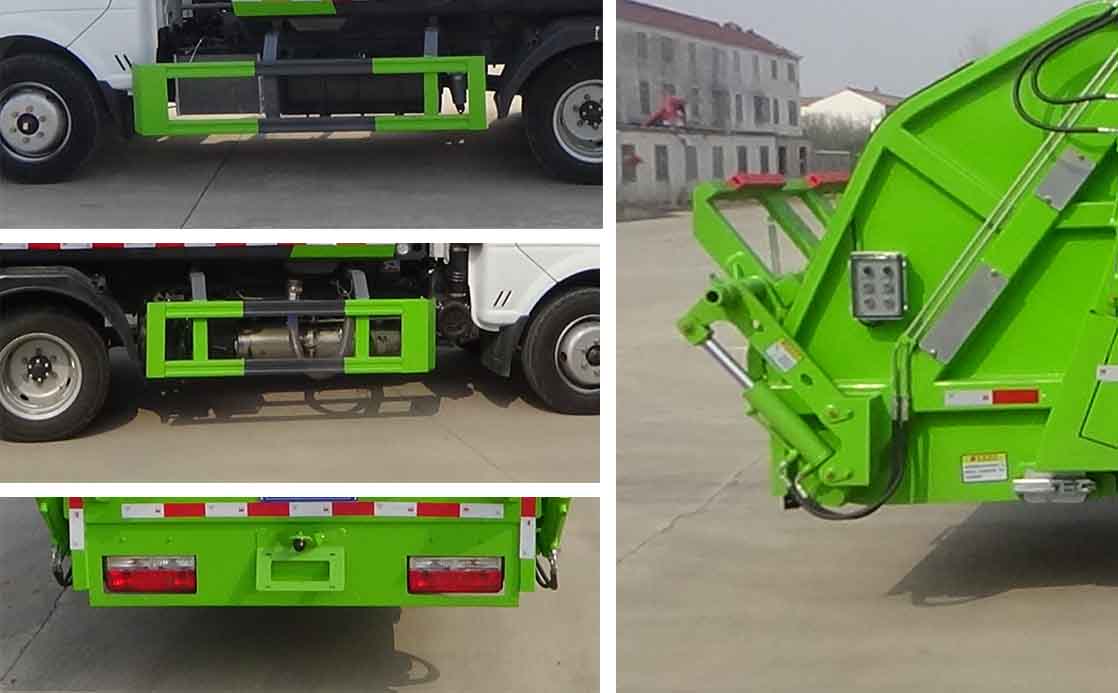 宏運(yùn)牌HYD5040ZYSDF壓縮式垃圾車公告圖片