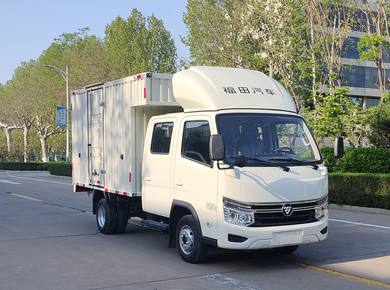 福田牌BJ5035XXY5AV6-30廂式運(yùn)輸車公告圖片
