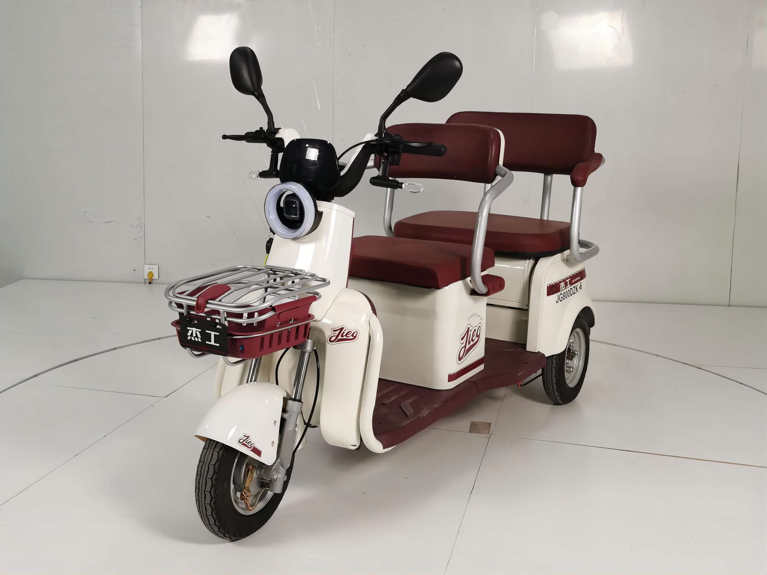 杰工牌JG800DZK-6电动正三轮摩托车公告图片