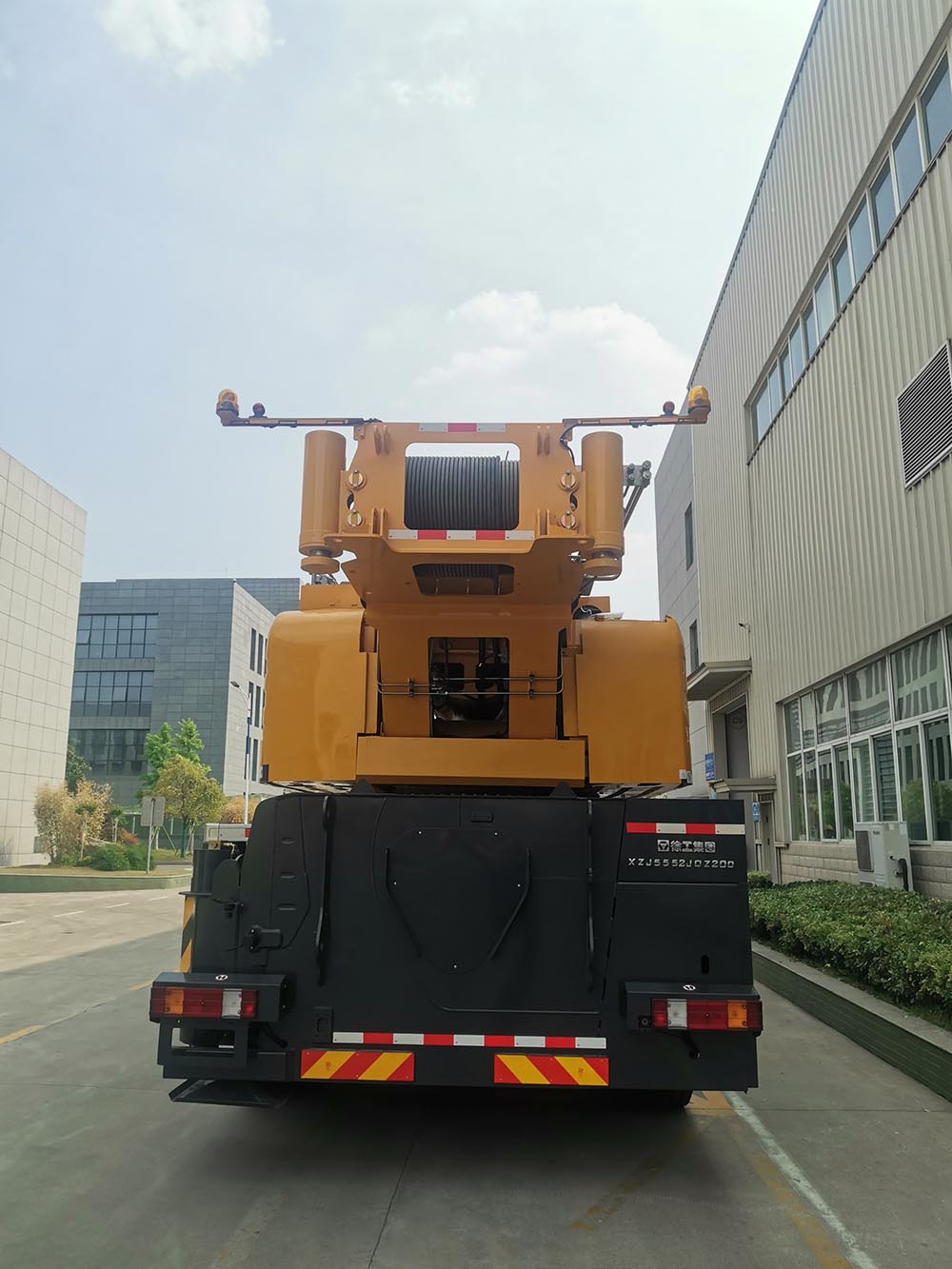 徐工牌XZJ5552JQZ200全地面起重機公告圖片