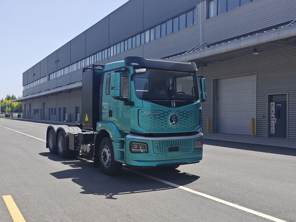 陕汽牌SX4257MF4XSEVF9换电式纯电动牵引汽车图片