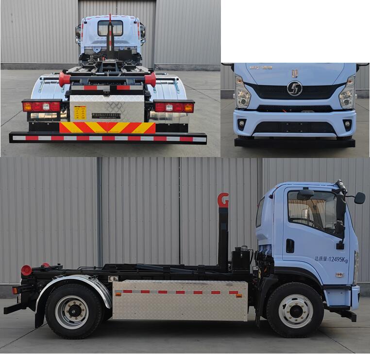 馳遠(yuǎn)牌BSP5120ZXXBEV純電動(dòng)車廂可卸式垃圾車公告圖片
