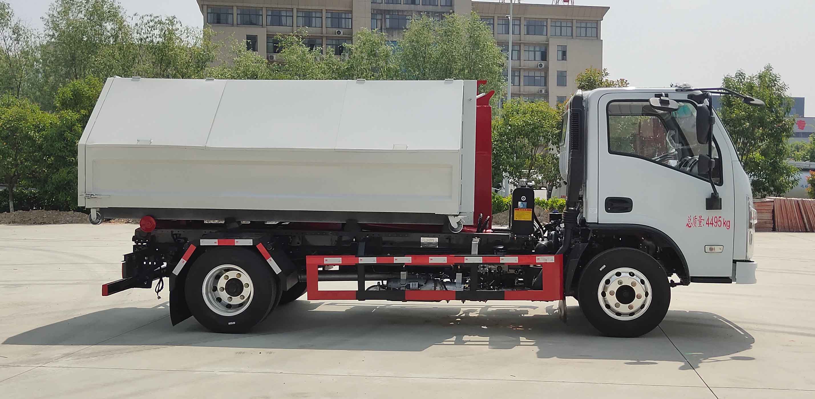 專致牌YZZ5041ZXXST6車廂可卸式垃圾車公告圖片