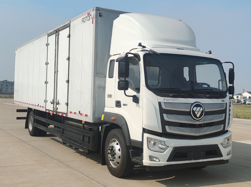 福田牌BJ5186XXYEVB純電動(dòng)廂式運(yùn)輸車公告圖片