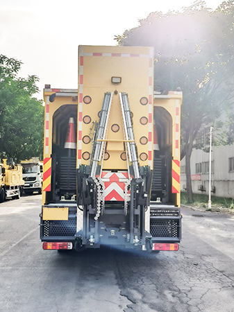 圣工牌HGY5141XGCJ6交通錐收集工程車公告圖片