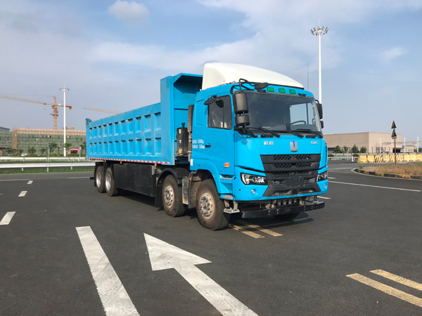 远程牌 480马力 甲醇插电式增程混合动力自卸汽车(HN3310MN44E1SHEVY)