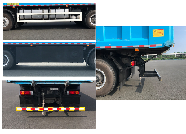 HN3310MN44E1SHEVY 远程牌480马力前四后八甲醇/电混合动力8.8米国六甲醇插电式增程混合动力自卸汽车图片