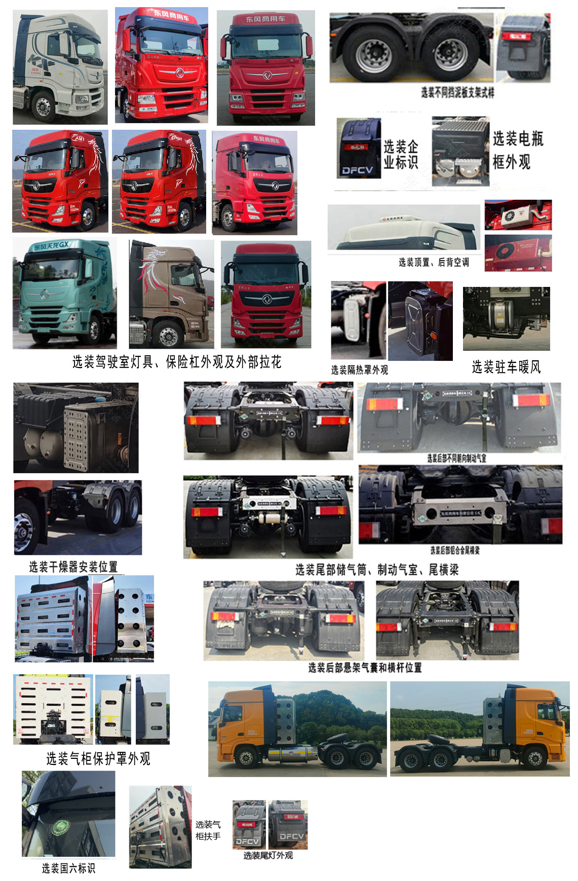 东风牌DFH4250C26半挂牵引车公告图片