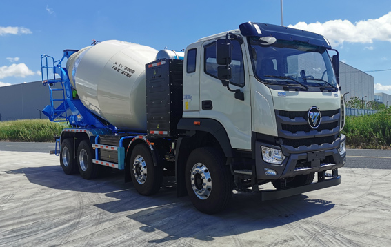 雷萨牌FLX5311GJBEV2C纯电动混凝土搅拌运输车