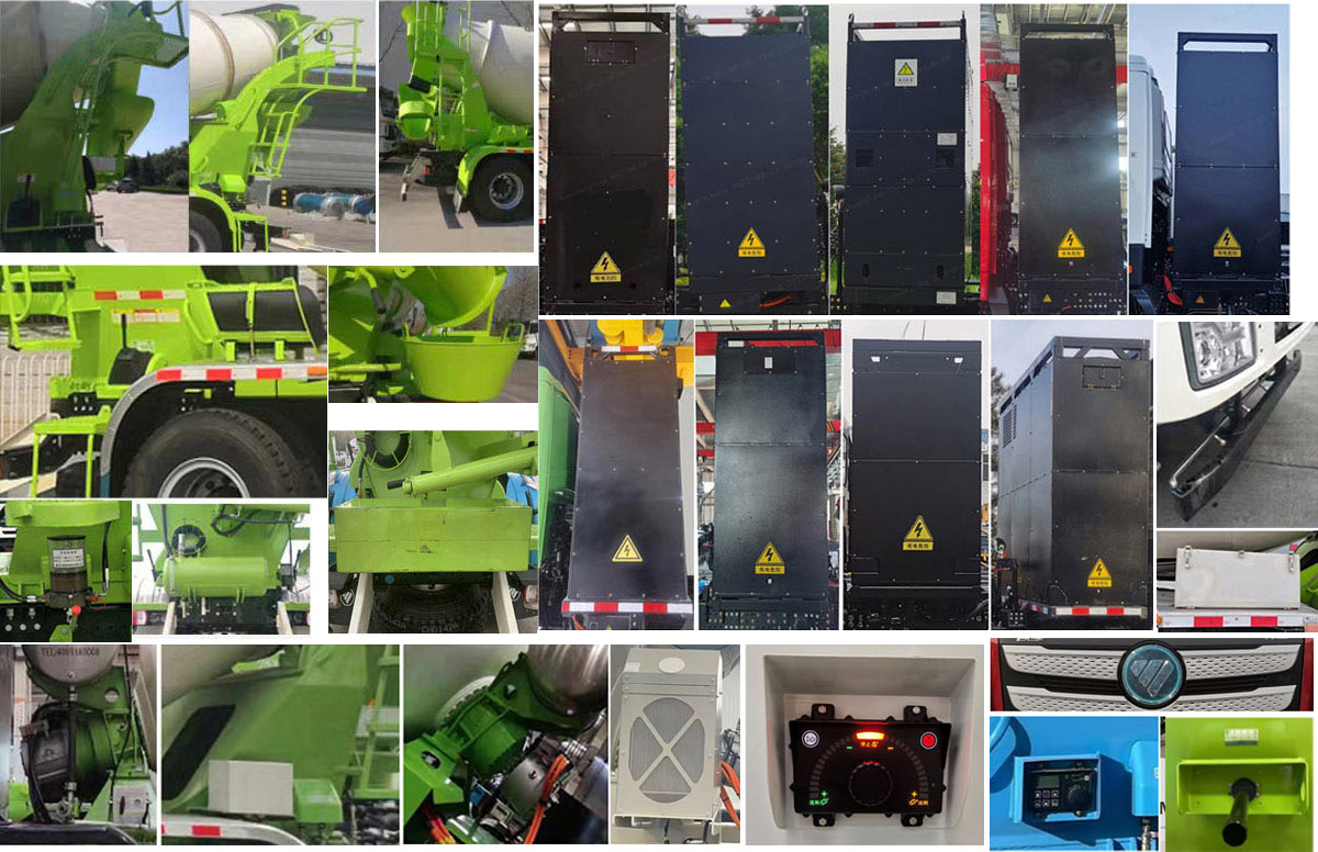 雷薩牌FLX5311GJBEV2C純電動混凝土攪拌運輸車公告圖片