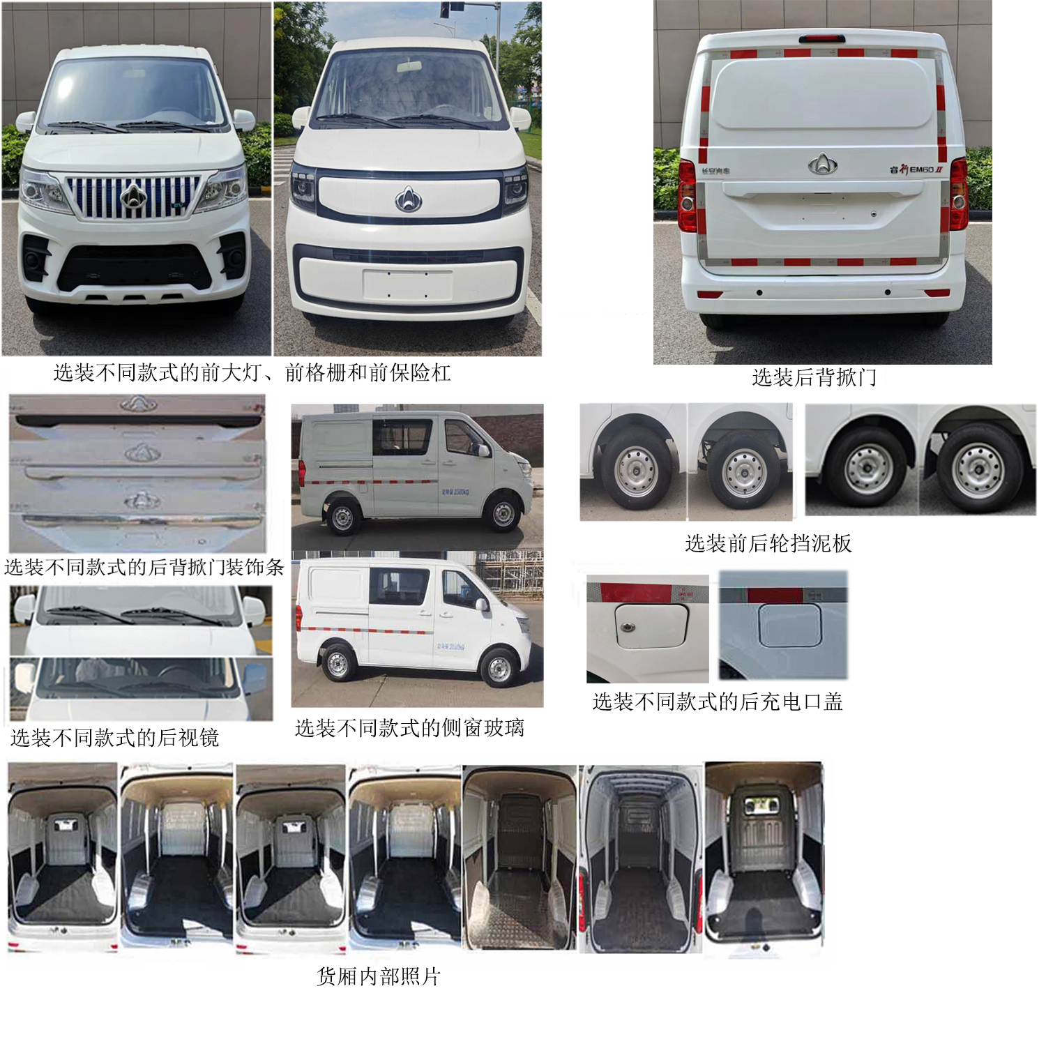 长安牌SC5031XXYABMBEV纯电动厢式运输车公告图片