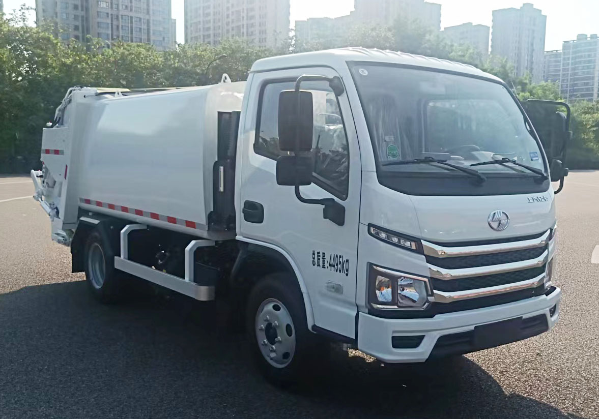 山花牌JHA5047ZYSSHA6壓縮式垃圾車公告圖片