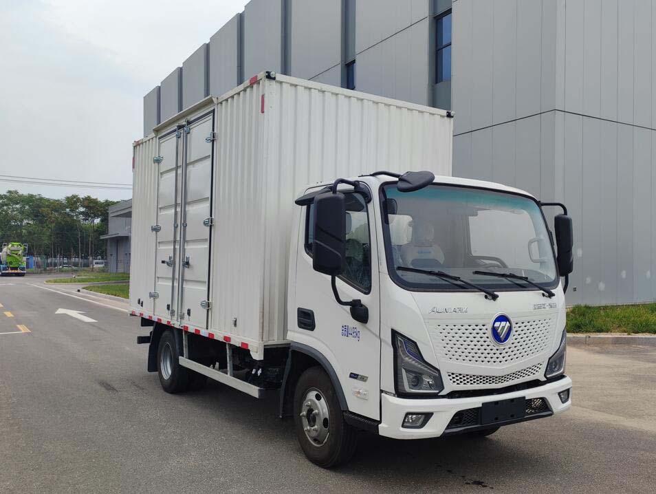 福田牌BJ5040XXYEVZ4純電動(dòng)廂式運(yùn)輸車公告圖片