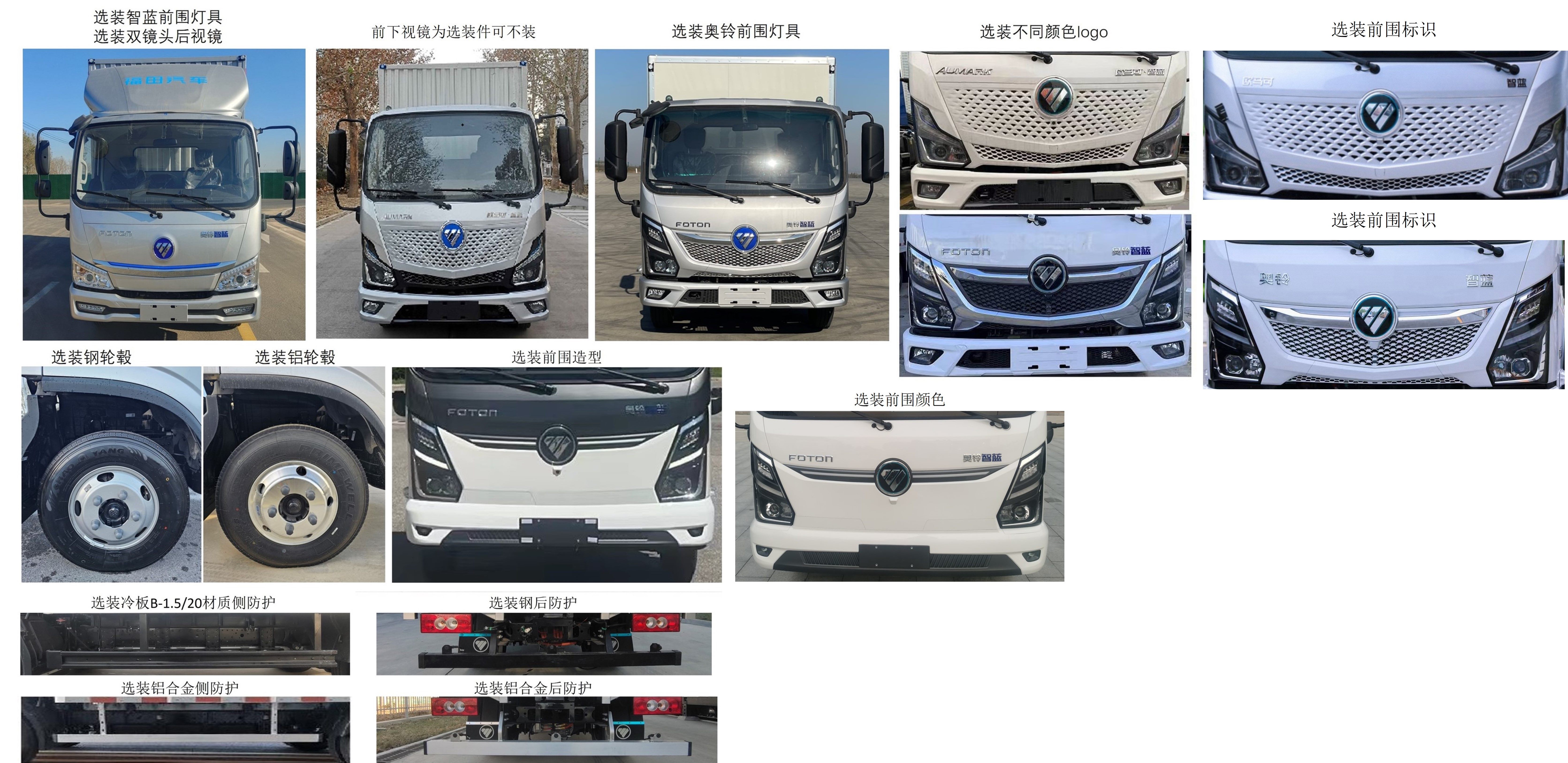 福田牌BJ5040XXYEVZ4純電動(dòng)廂式運(yùn)輸車公告圖片