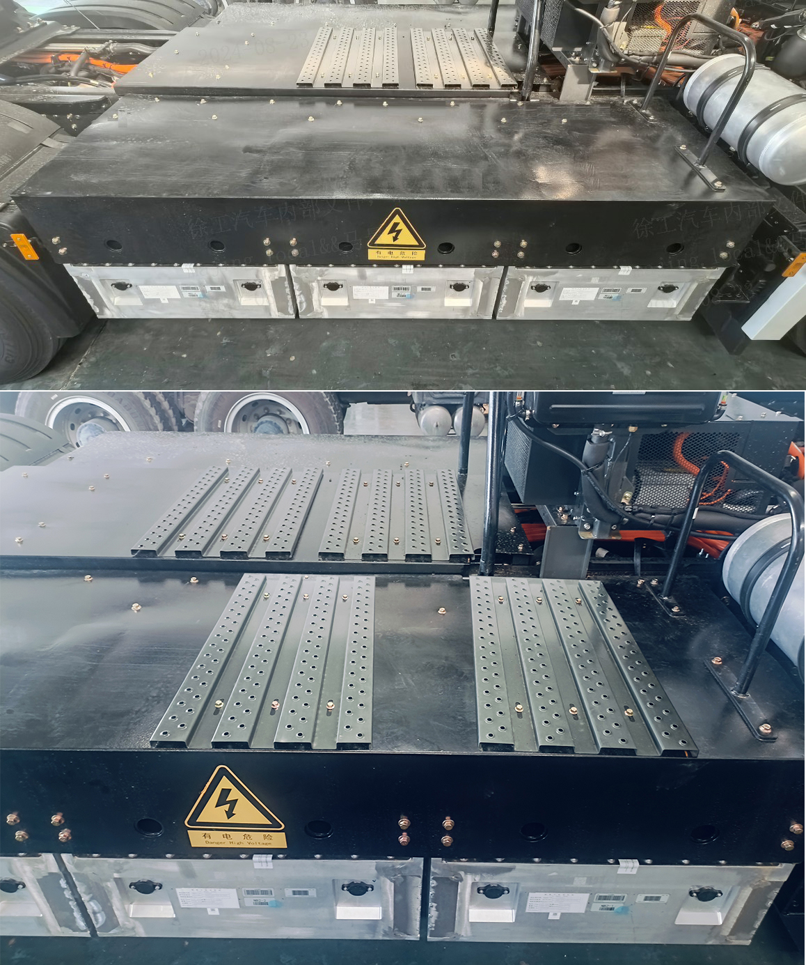 XGA4258BEVWC2A 徐工牌408马力后双桥,后八轮纯电动换电式纯电动半挂牵引车图片