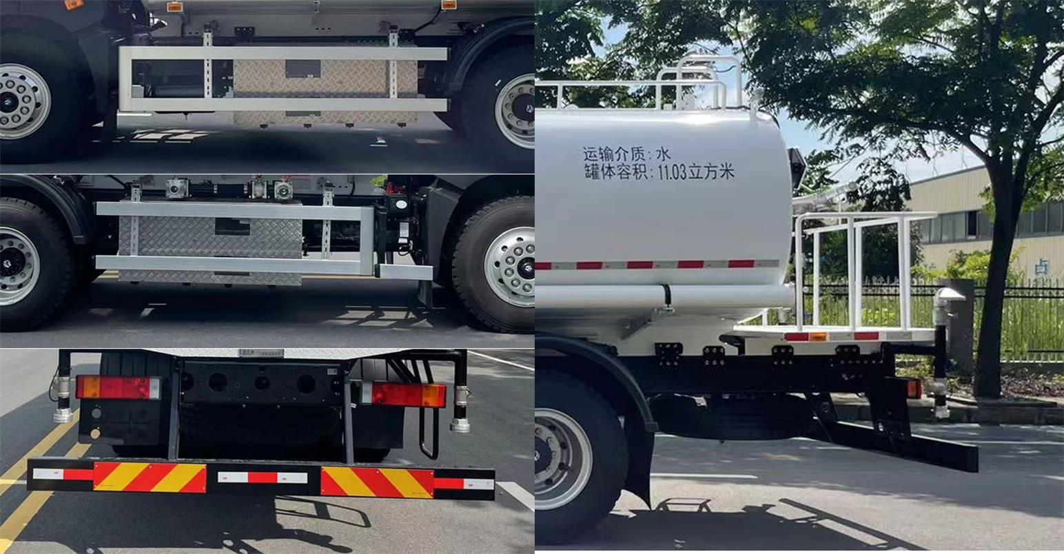 纯电动洒水车图片